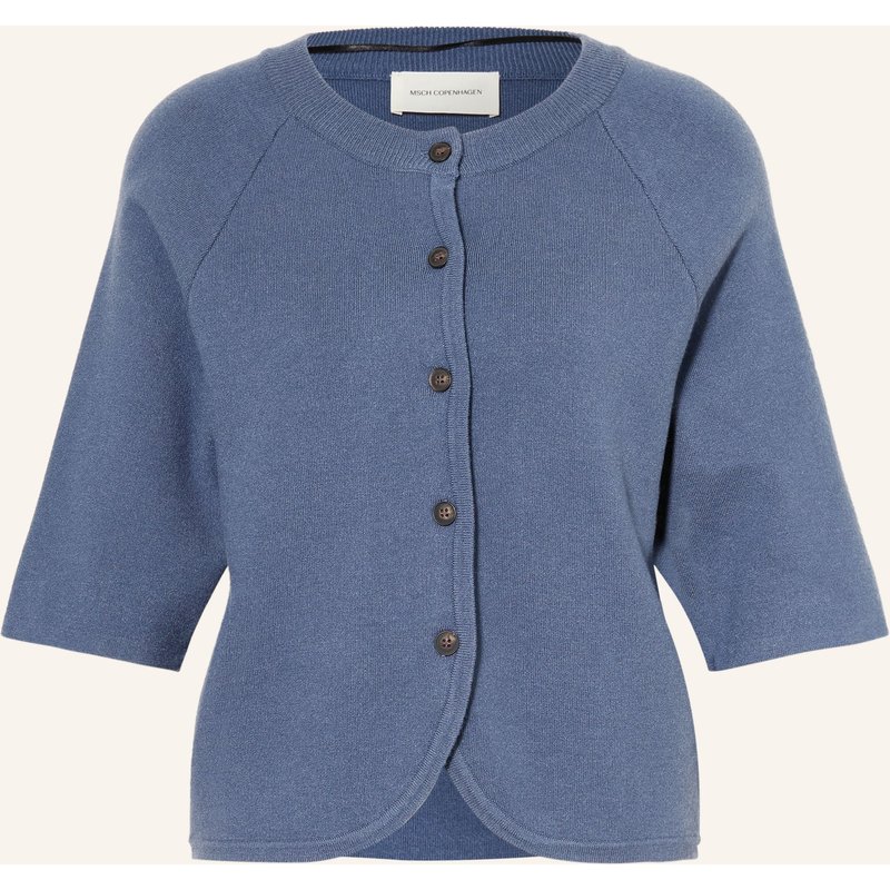Msch Copenhagen Strickjacke Mschaubree East Mit 3/4-Arm blau