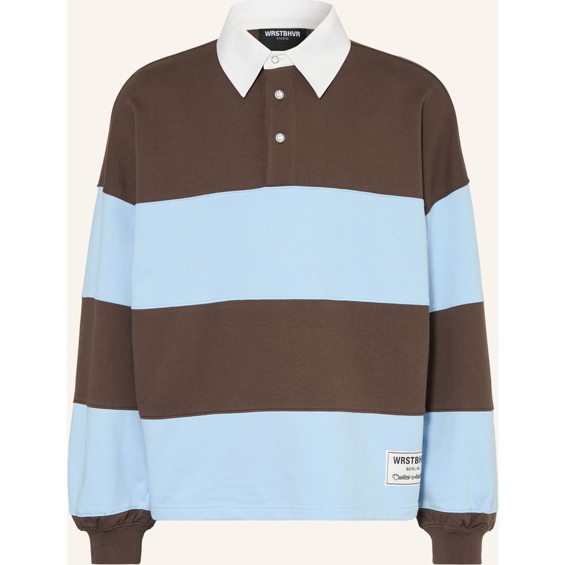 Wrstbhvr Sweat-Rugbyshirt Geri braun
