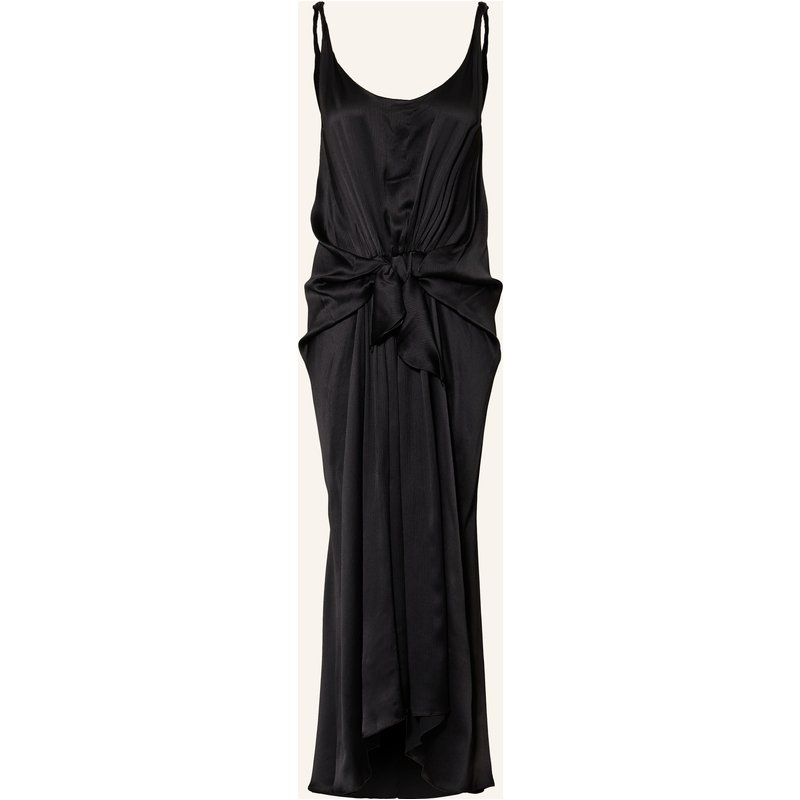Jw Anderson Seidenkleid schwarz