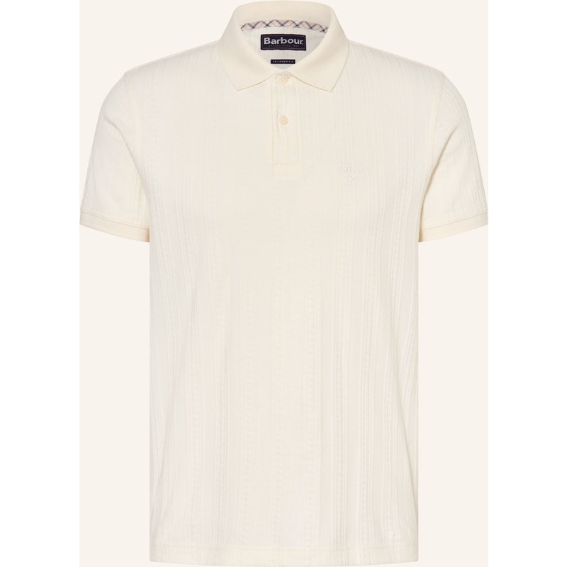 Barbour Jersey-Poloshirt Harwell weiss