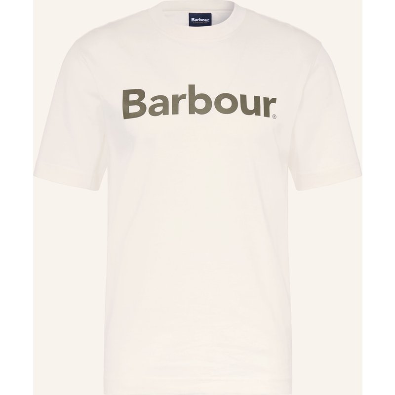 Barbour T-Shirt weiss