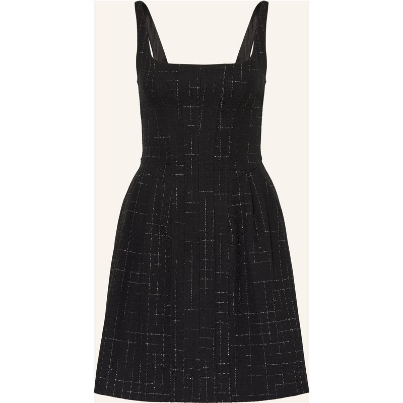 Hugo Bouclé-Kleid Kuminal schwarz