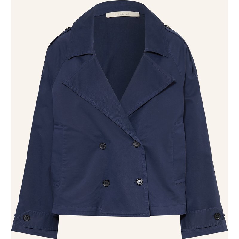 Lilienfels Trench-Jacke blau