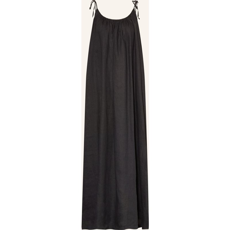 Mrs & Hugs Leinenkleid schwarz