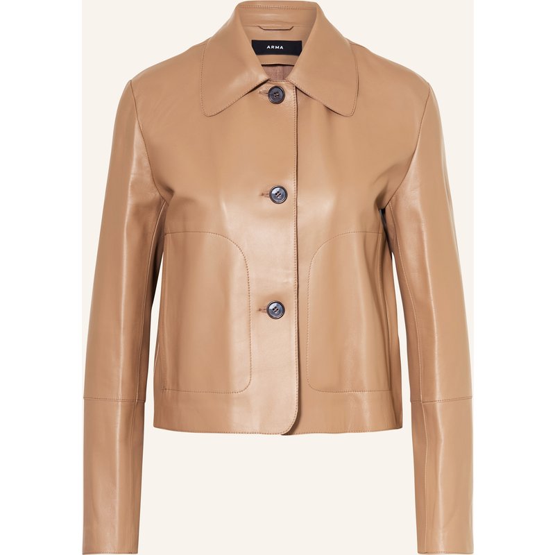 Arma Lederjacke braun