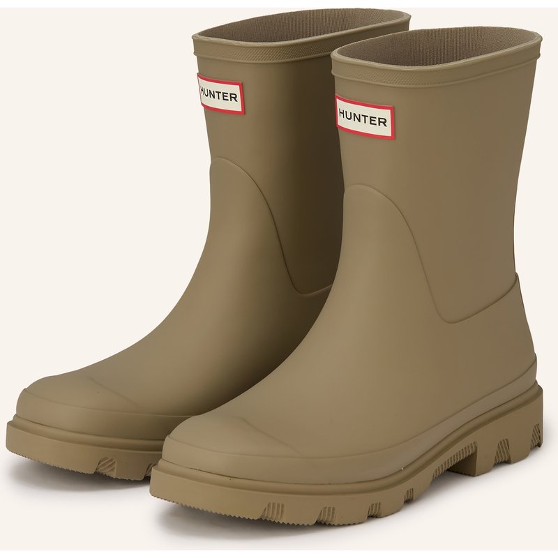 Hunter Gummi-Boots Downpour Short beige