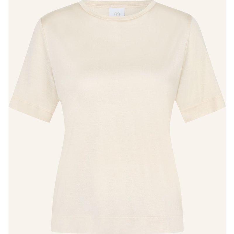Bogner T-Shirt Sienna Aus Seide weiss