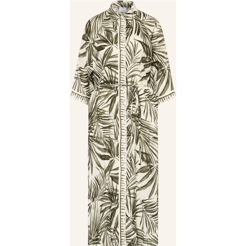 Bogner Hemdblusenkleid Catelyn Aus Leinen Mit 3/4-Arm gruen