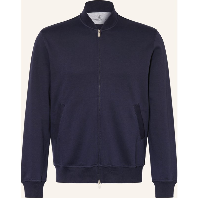 Brunello Cucinelli Sweatjacke blau