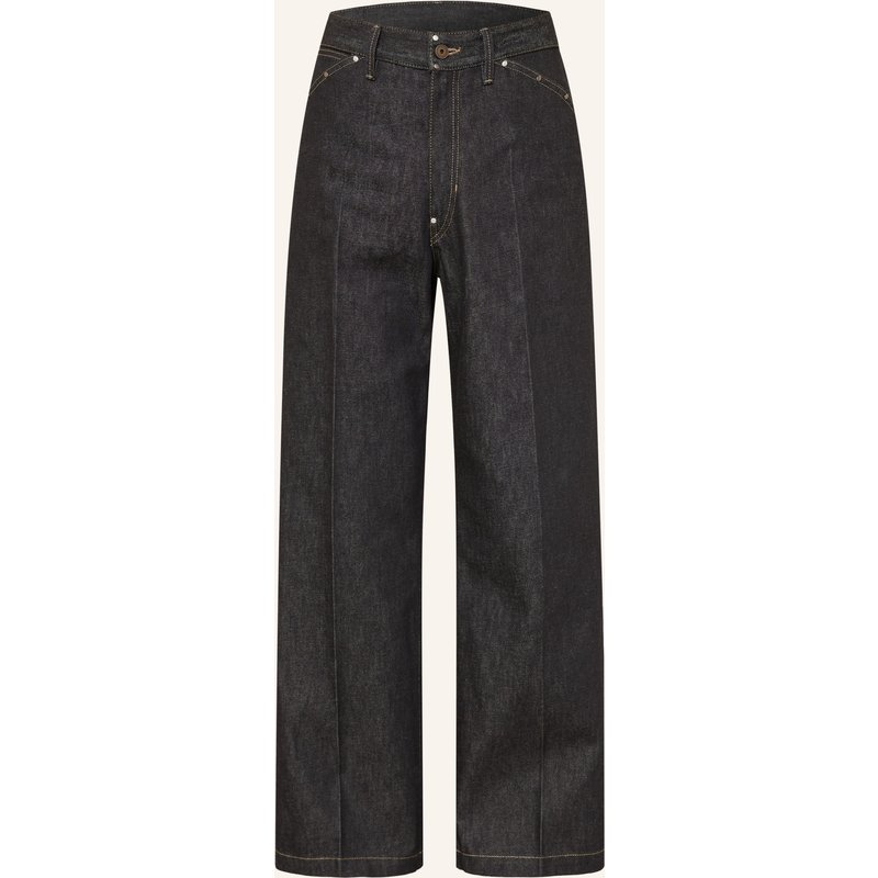 Lemaire Jeans Regular Fit Mit Nieten blau
