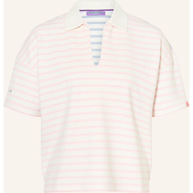 Frieda & Freddies Jersey-Poloshirt rosa