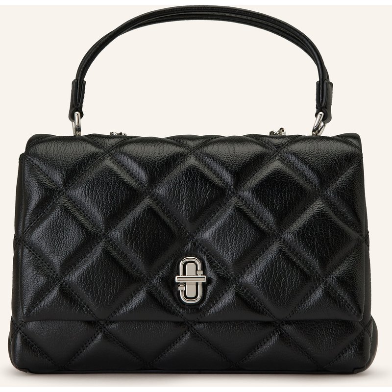 Marc Jacobs Umhängetasche The Slim Dual Chain Quilted schwarz