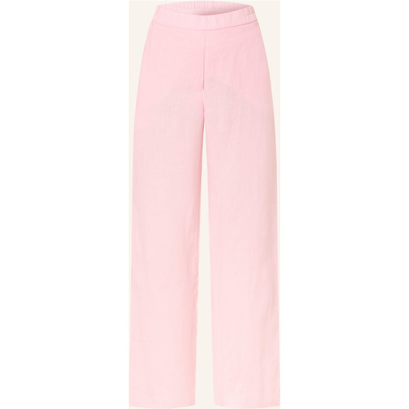 (The Mercer) N.Y. Marlenehose Aus Leinen rosa