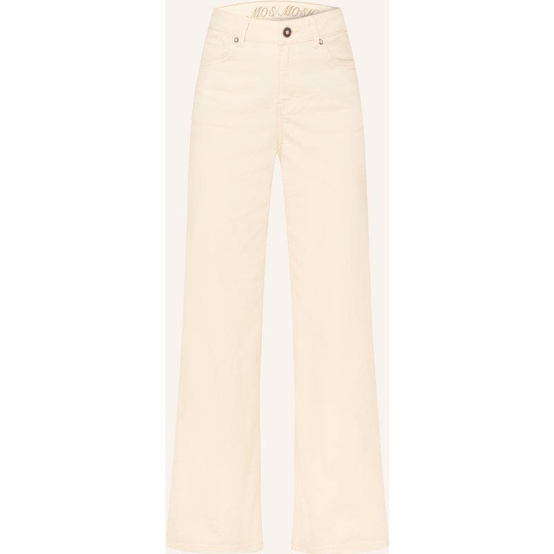 Mos Mosh Wide Leg Jeans Mmdara Salute weiss