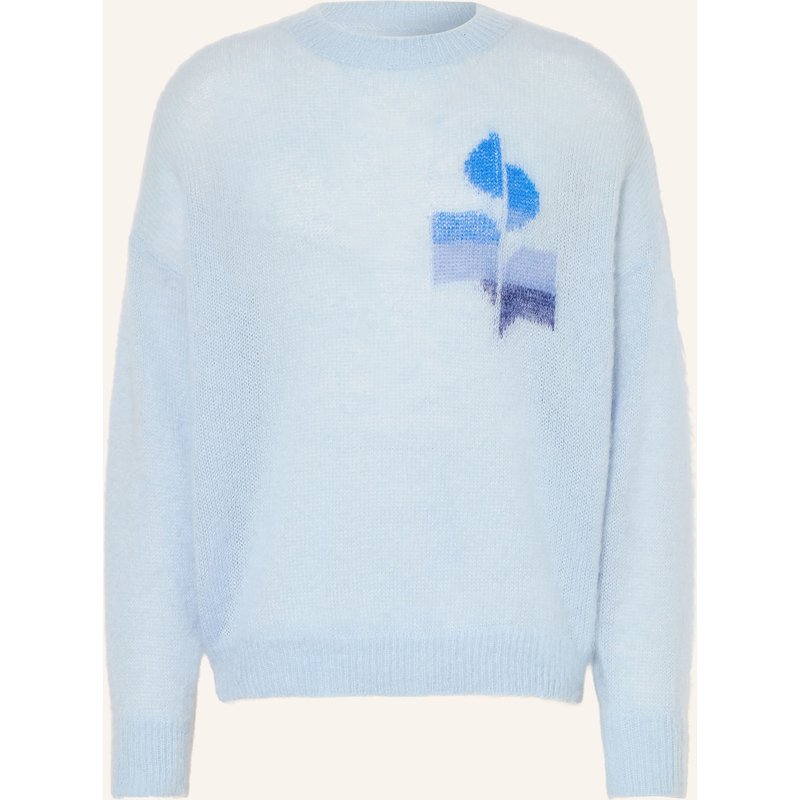 Isabel Marant Pullover Drany Mit Mohair blau