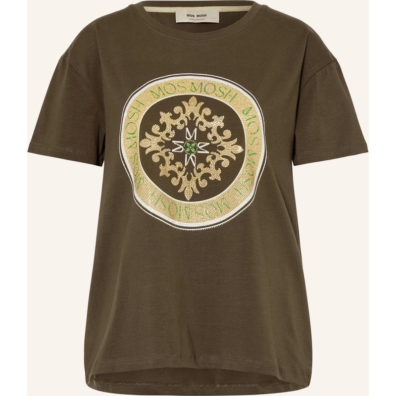 Mos Mosh T-Shirt Mmjudd Mit Schmucksteinen gruen