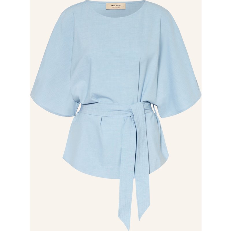 Mos Mosh Blusenshirt Mmrikas Roy blau