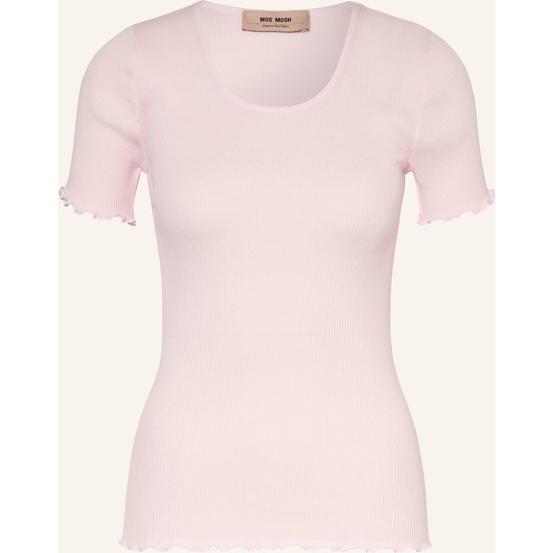 Mos Mosh T-Shirt Mmelaine Mit Seide rosa