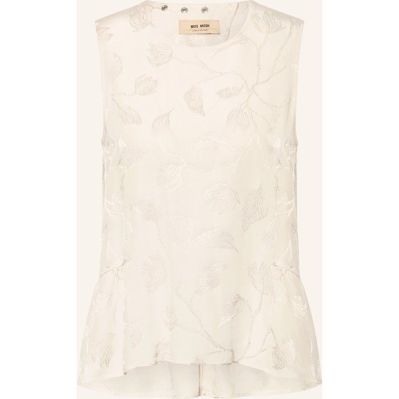 Mos Mosh Jacquard-Top Mmixo weiss