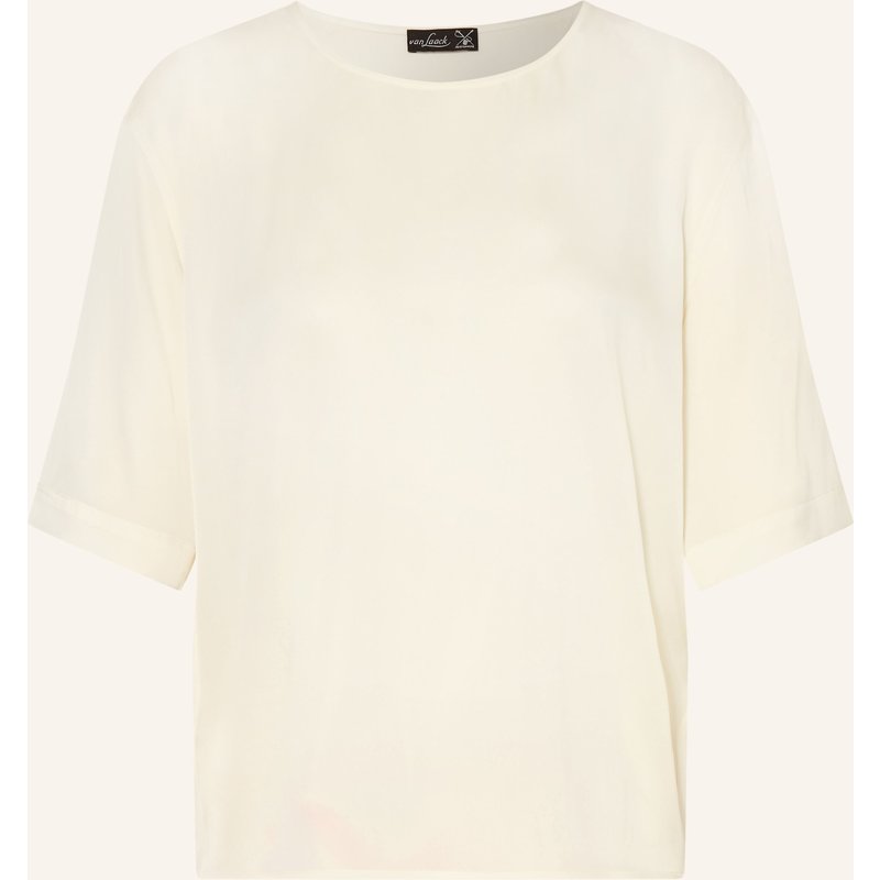 Van Laack Blusenshirt Vl-Tanira-Xx Aus Seide weiss