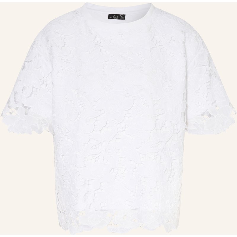 Van Laack Blusenshirt Vl-Misana-F Aus Spitze weiss