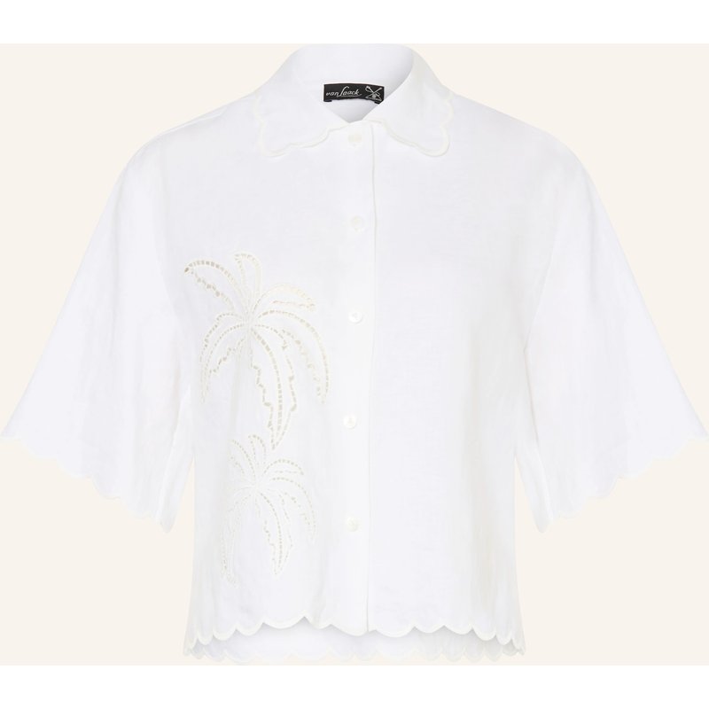 Van Laack Leinenbluse Vl-Taisha-E weiss