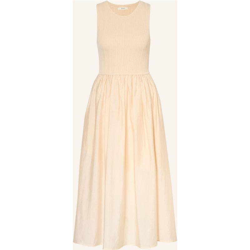 Yerse Kleid Watts Im Materialmix weiss