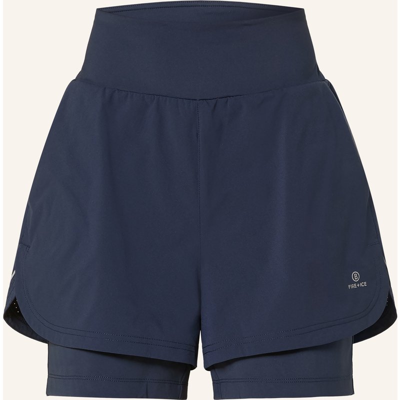 Fire+Ice 2-In-1-Trekkingshorts Leja blau