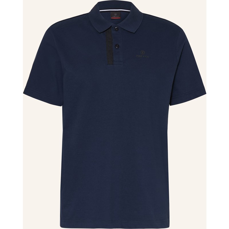Fire+Ice Piqué-Poloshirt ramon4 blau