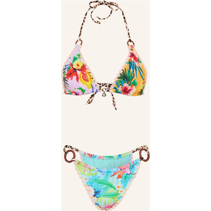 Banana Moon Triangel-Bikini Cricozania Luha blau