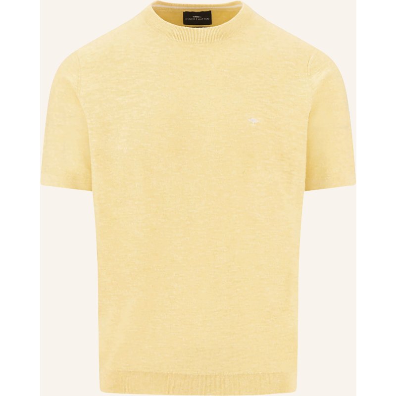 Fynch-Hatton Strickshirt gelb