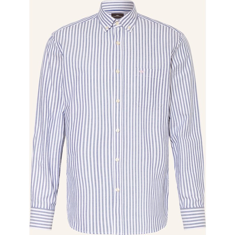 Fynch-Hatton Oxfordhemd Regular Fit blau