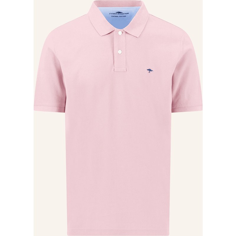 Fynch-Hatton Piqué-Poloshirt rosa