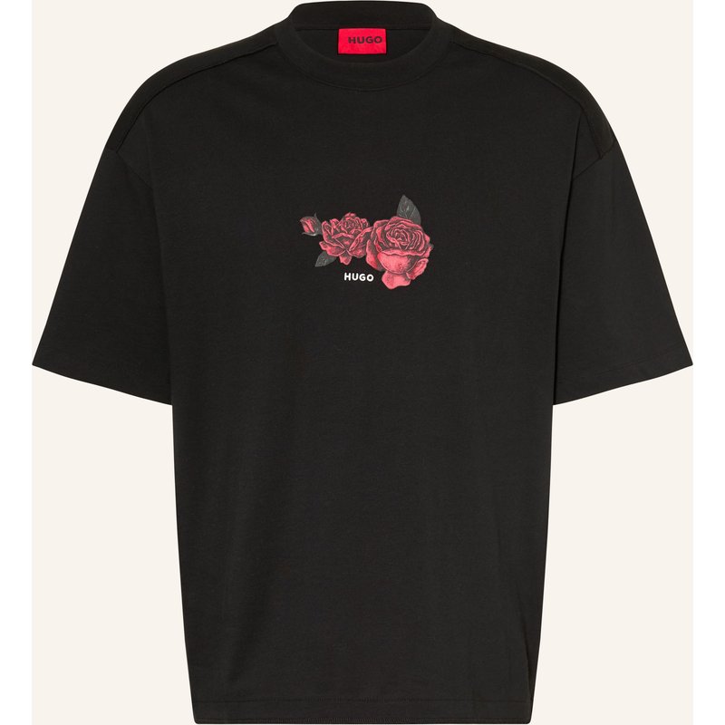Hugo Oversized-Shirt Domans schwarz