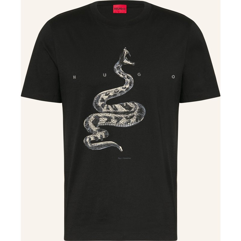 Hugo T-Shirt Discorb schwarz