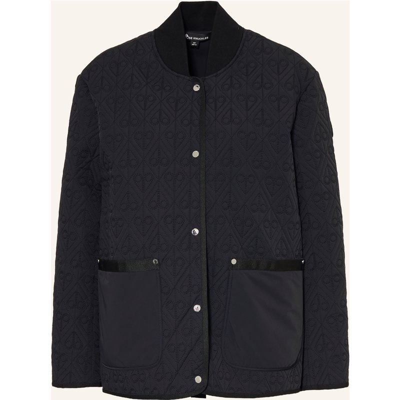 Moose Knuckles Steppjacke schwarz