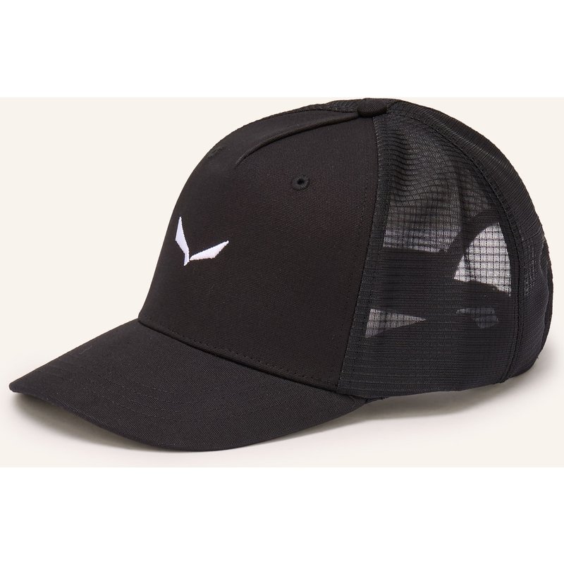 Salewa Cap Eagle Logo Mesh schwarz