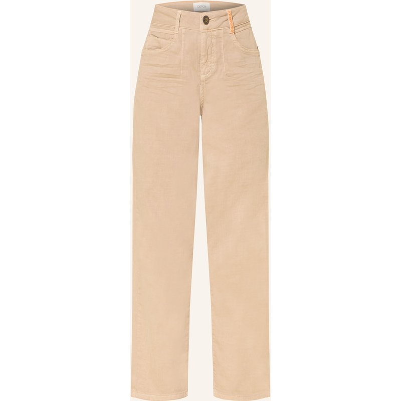 Cartoon Straight Jeans beige