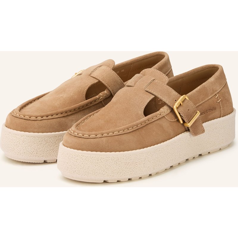 Marc O'polo Plateau-Loafer beige