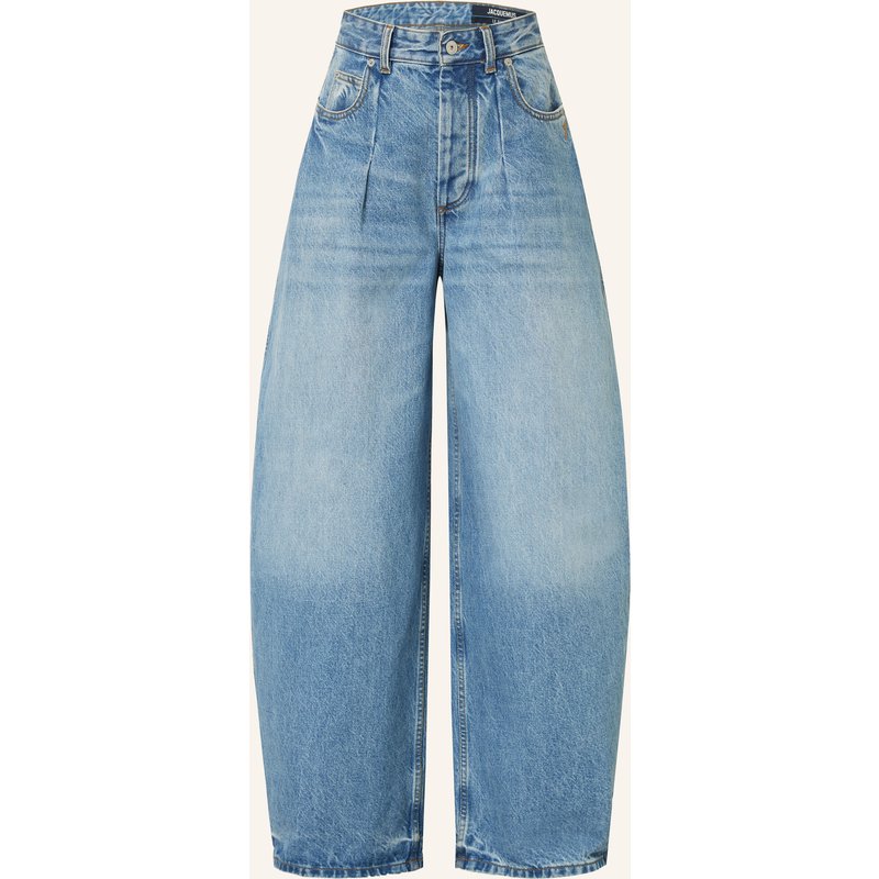 Jacquemus Barrel Jeans Le De-Nîmes Ovalo blau