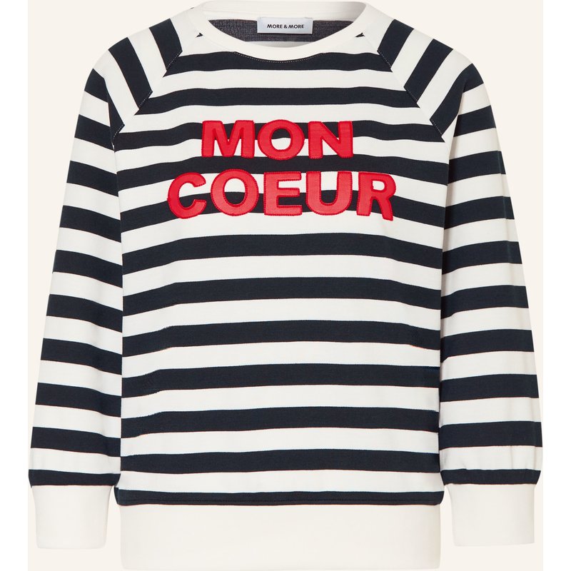 More & More Sweatshirt Mit 3/4-Arm blau