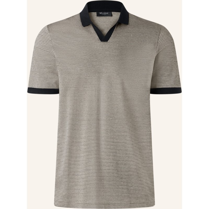 Maerz Muenchen Jersey-Poloshirt beige