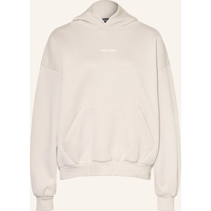 Wrstbhvr Oversized-Hoodie Garm beige