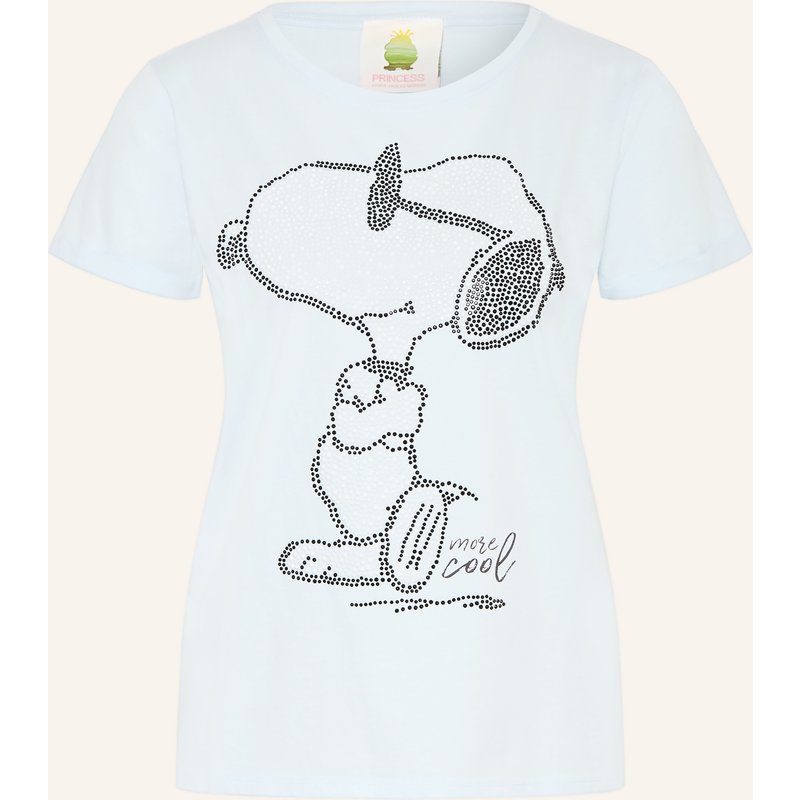 Princess Goes Hollywood T-Shirt Snoopy Mit Schmucksteinen blau