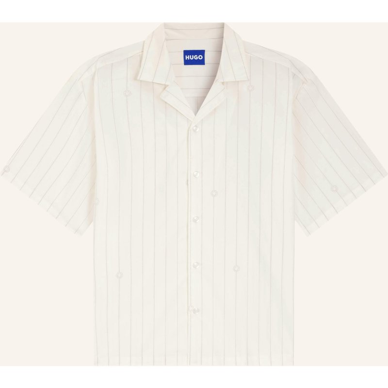 Hugo Resorthemd Eligino Comfort Fit weiss