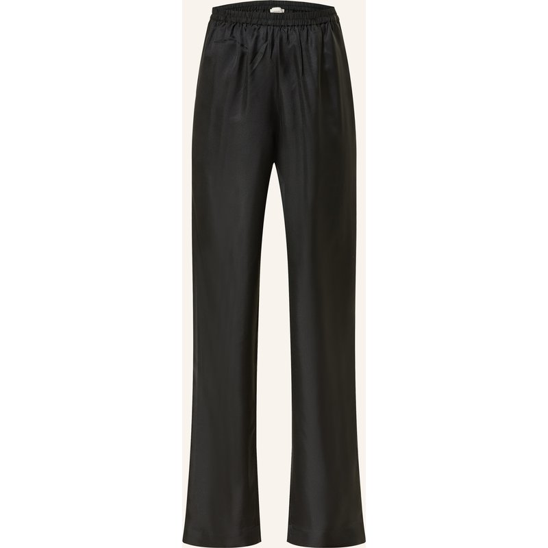 Loulou De Saison Seidenhose Alera schwarz