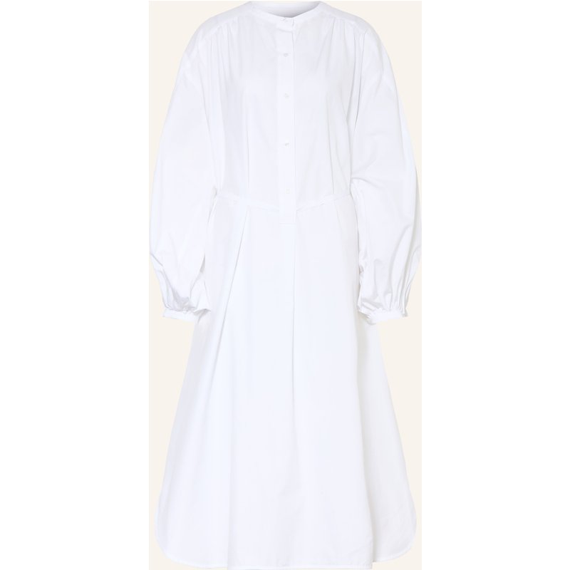 Loulou De Saison Hemdblusenkleid Vitti weiss