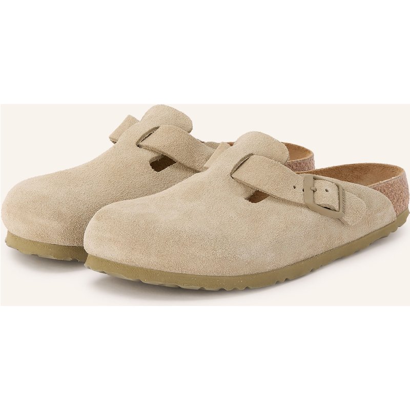 Birkenstock Pantoletten Boston beige