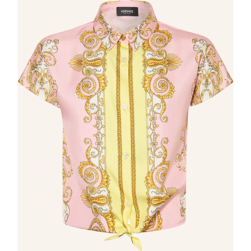 Versace Seidenbluse rosa