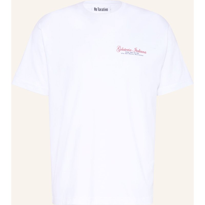 On Vacation T-Shirt weiss